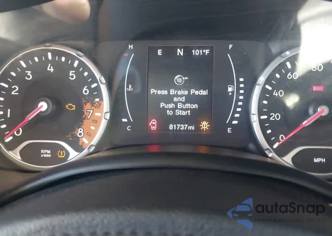 2018 Jeep Renegade Latitude Fwd из США, поврежденный, VIN ZACCJABB4JPJ27521